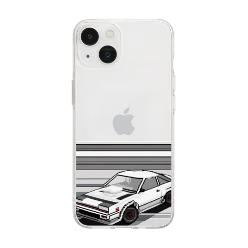 昭和平成のスポーツカー２ Soft Clear Smartphone Case