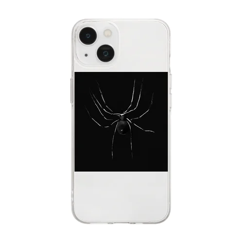 蜘蛛 Soft Clear Smartphone Case