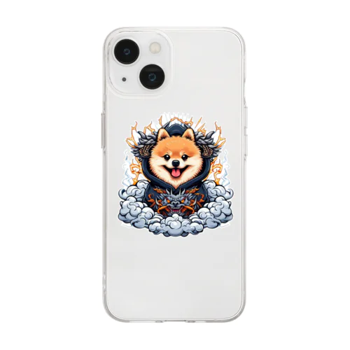 ポメドラゴン Soft Clear Smartphone Case