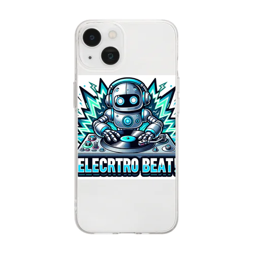 エレクトロ・リズム Soft Clear Smartphone Case