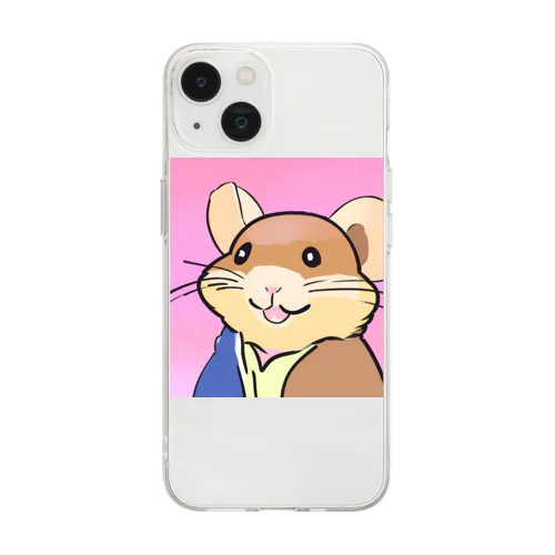 彼にやらせてみてはどうでしょう？ Soft Clear Smartphone Case