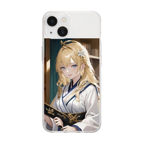 三国志　軍師タイプ Soft Clear Smartphone Case