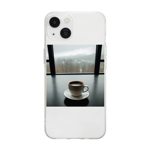 coffee Time Soft Clear Smartphone Case