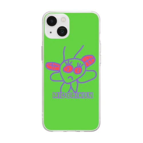 MIDORI KUN(みどりくん) Soft Clear Smartphone Case