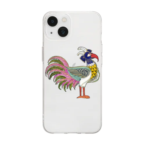 伝説上の神話の鳥 Soft Clear Smartphone Case