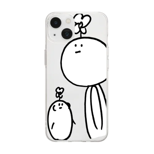 ハプニングも愛せるようになる Soft Clear Smartphone Case