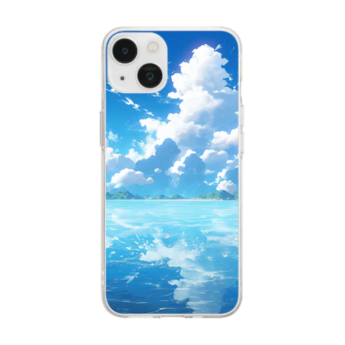 青空 Soft Clear Smartphone Case