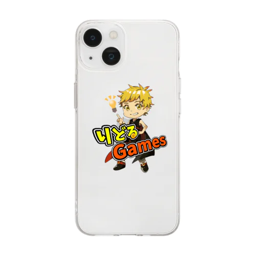 りどるGamesグッズ Soft Clear Smartphone Case