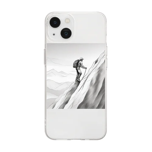 登山 Soft Clear Smartphone Case