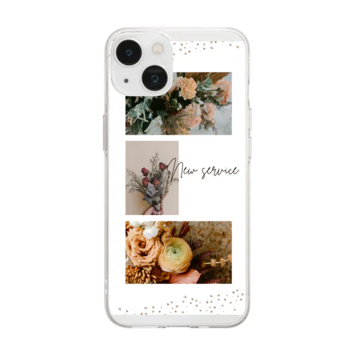 New service Soft Clear Smartphone Case