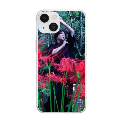 彼岸花 Soft Clear Smartphone Case