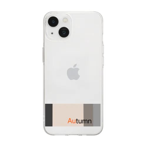 Autumn 秋 Soft Clear Smartphone Case