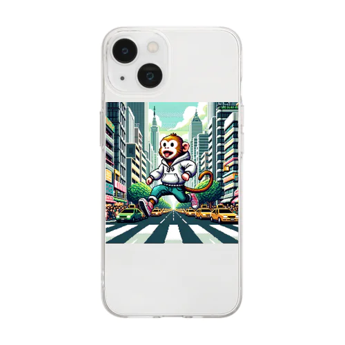 アーバンジャングルのリーダー Soft Clear Smartphone Case