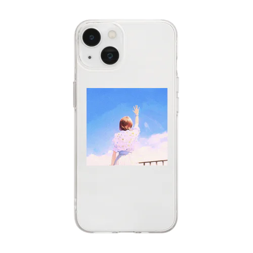 MAIKA 真夏の空 Soft Clear Smartphone Case