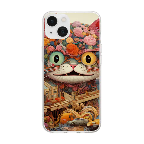 Nekomami-Collection Soft Clear Smartphone Case