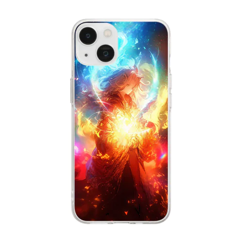 星屑の魔法 Soft Clear Smartphone Case