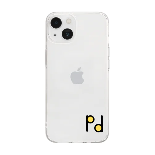 ｐとｄ Soft Clear Smartphone Case