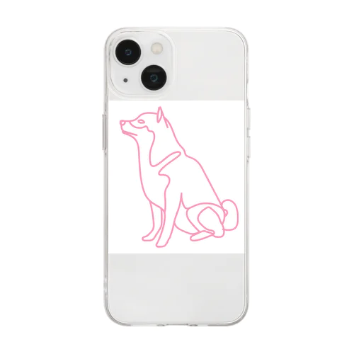 柴犬トレジャーズ Soft Clear Smartphone Case