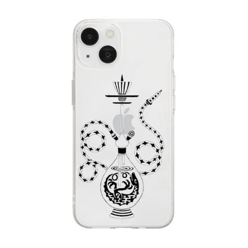 「水たばこ-Shisha-」 Soft Clear Smartphone Case