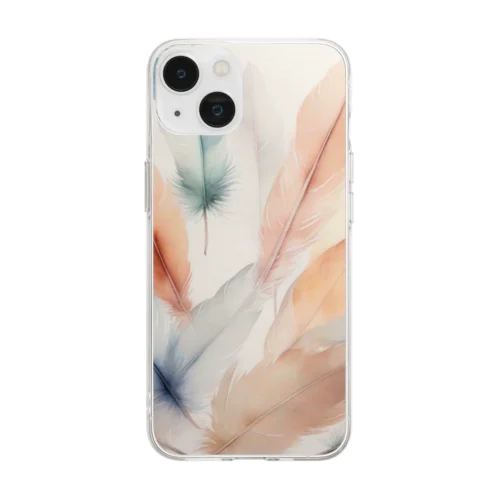 羽 Soft Clear Smartphone Case