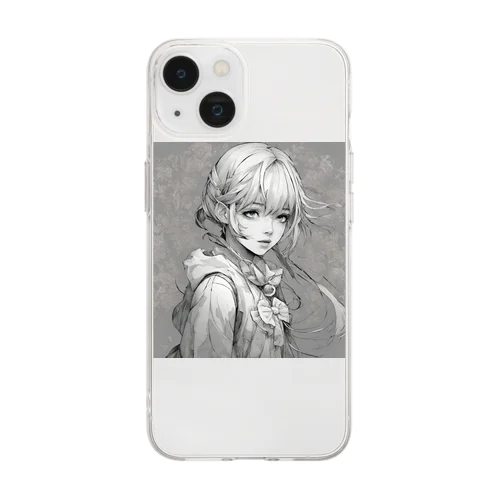 ダークファンタジー Soft Clear Smartphone Case