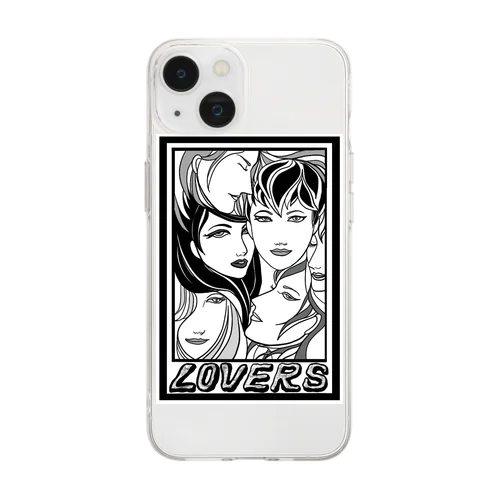 LOVERSシリーズ・MAX Soft Clear Smartphone Case