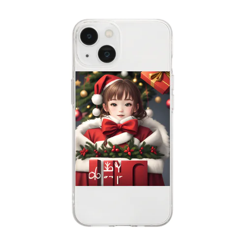 クリスマス限定 Soft Clear Smartphone Case