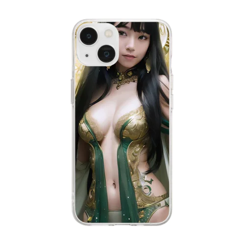 Cerestial Maiden ver Athena Soft Clear Smartphone Case