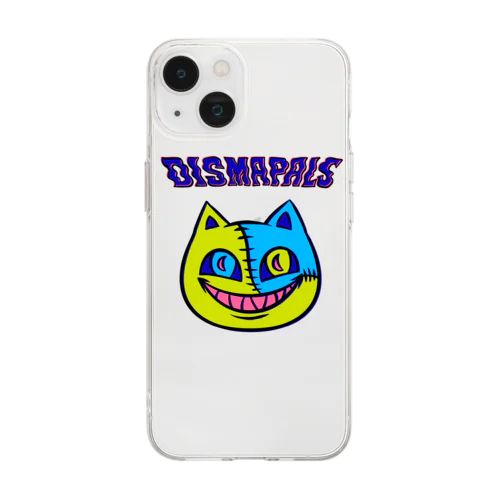 DISMAPALS - JUTE CAT《ズダブクロネコ》 Soft Clear Smartphone Case