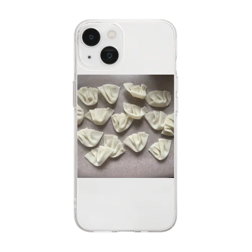 餃子の赤ちゃん Soft Clear Smartphone Case