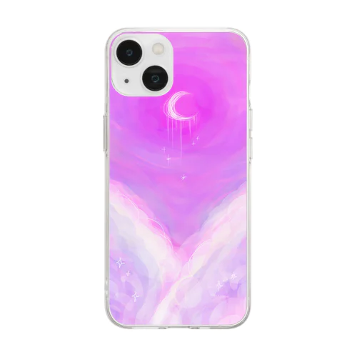 星が生まれる場所 Soft Clear Smartphone Case