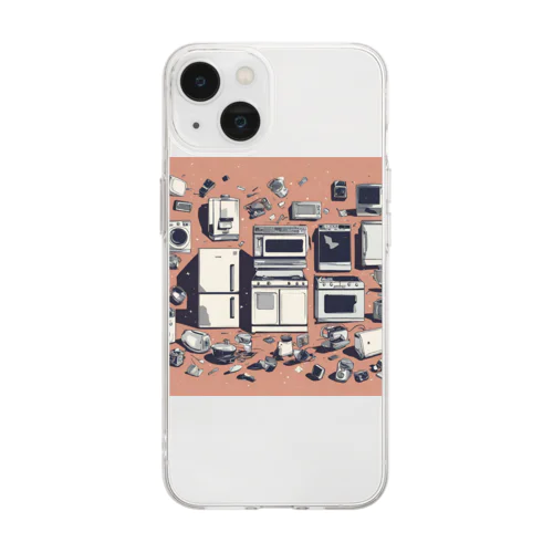 リサイクル Soft Clear Smartphone Case