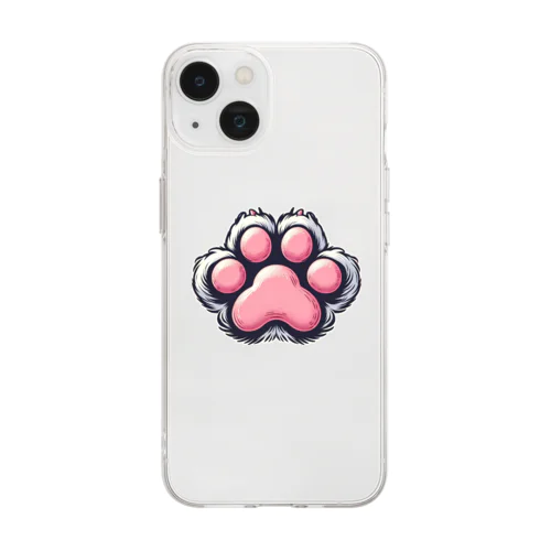 肉球 Soft Clear Smartphone Case