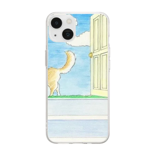 老犬じいさんが教えてくれた大切なこと🐕 Soft Clear Smartphone Case
