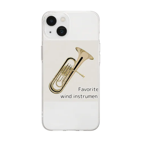 Favorite wind instrument ～Euphonium～ ソフトクリアスマホケース