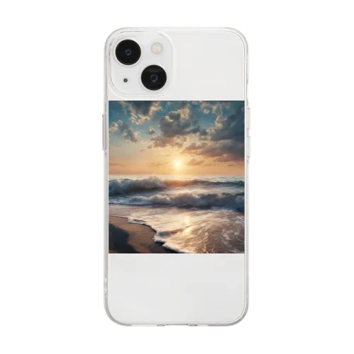 綺麗な海 Soft Clear Smartphone Case