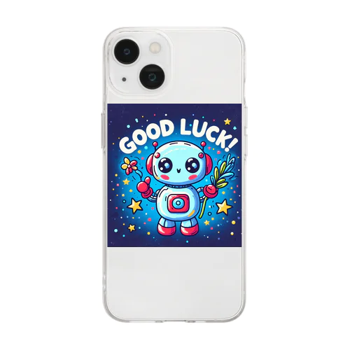 ロボットーさん Soft Clear Smartphone Case