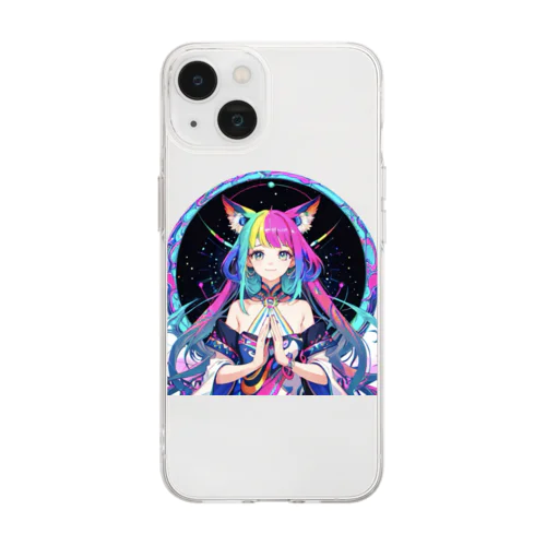 幻想少女リリー　〜星々との対話〜 Soft Clear Smartphone Case