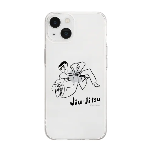 Jiu-Jitsu（押さえ込み） Soft Clear Smartphone Case