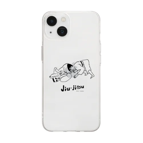 Jiu-Jitsu（極め） Soft Clear Smartphone Case