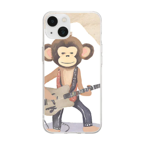 猿人ロック Soft Clear Smartphone Case