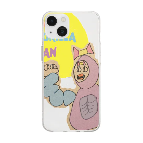 Death Gorilla Chan Soft Clear Smartphone Case