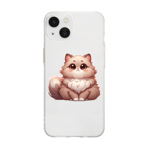 モフリン Soft Clear Smartphone Case