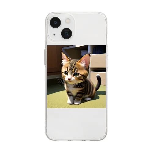 子猫 Soft Clear Smartphone Case