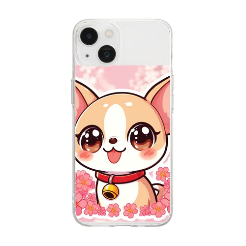 ファンタジーなチワワ Soft Clear Smartphone Case