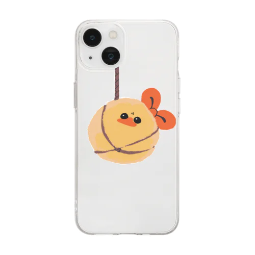 あびふらい Soft Clear Smartphone Case