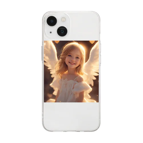 金髪の天使👼 Soft Clear Smartphone Case