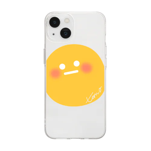 むぅんちゃんグッズ Soft Clear Smartphone Case