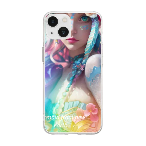 mermaid from new earth Soft Clear Smartphone Case