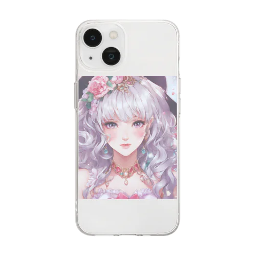 アスカ Soft Clear Smartphone Case